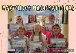 🎊 Congratulations to our Marvellous Mathematicians of the week!! 🌟 😀