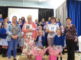 Mrs Cush and Mrs Hunt Celebration presentation.