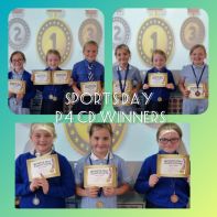 ⭐Sports Day Winners P1-P4⭐