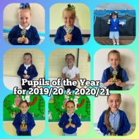 😃⭐Pupils of the Year⭐ P1-P4 2019/20 and 2020/21 