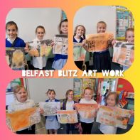 🔥WWII Belfast Blitz Pastel Work🔥