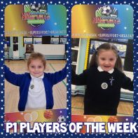 ⭐⭐P1 Players of the Week ⭐⭐ Well done girls!