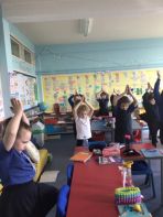 🌈P4 enjoying nurture in 5 sessions. They had experience of yoga, breathing, facial massage and meditation. 😃🌈
