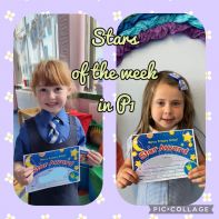 ⭐️👏Congratulations to all of our stars of the week. Here are our P1 stars of the week.⭐️🎉