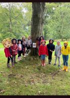 P4 enjoy Forest School with our Shared Education partners, Edenbrook Primary School
