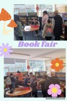 📚 😀Our girls are enjoying visiting the book fair this week. ✨️😀