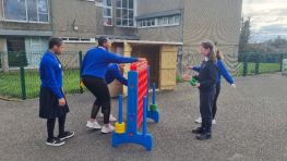 😀✨️P7 enjoying some outdoor play with our lovely equipment. 🌈