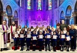 Our P3 Class celebrated their First Confession today. Well done girls! Thank you to Fr Frank and Fr Peter and all the families who made it so special 