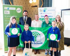 Eco-Council visit Belfast Castle for Green Flag Ceremony♻️🌱