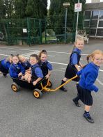 Friday fun with outdoor play!🚲