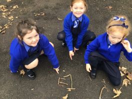 P3 celebrating Maths Week Ireland. 