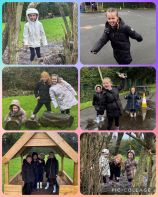 P2 outdoor fun! 🪵☔️