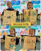 P2 World Book Day - Design a book bag📚