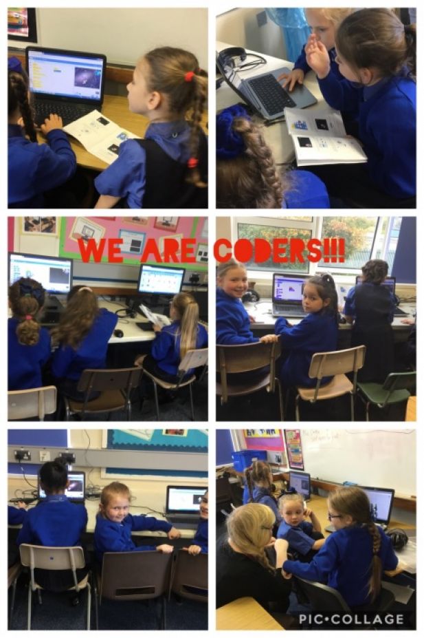 We are loving are time to code sessions with our helpful Allen and Overy volunteers.